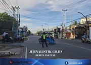 Ditlantas Polda Gorontalo Rutin Atur Arus Lalu Lintas di Simpang 3 Akses Jalan GOR, Cegah Kemacetan