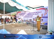 Gubernur Pantau Pekerjaan Peningkatan Ruas Jalan Lakeya-Mohiyolo