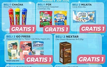 Promo Lawson Hari Ini 6 Juni 2026, Beli 1 Gratis 1 Produk Sehari-hari Money 6 Juni 2026