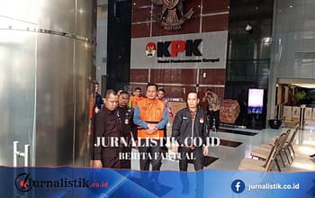 Ditetapkan Tersangka, Bupati Muara Enim Edison Digiring Pakai Rompi Oranye
