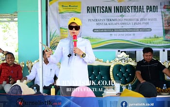 Wagub Idah Ajak Petani Promosikan Beras Prebiotik di PENAS XVII