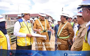 Gubernur Gusnar Tinjau Pembangunan Sekolah Rakyat di Wonosari