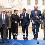 Perang masuk tahun kelima, 3 negara raksasa Eropa dorong dialog langsung Ukraina–Rusia