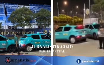 Viral 2 Sopir Taksi Green SM Saling Tabrak dan Nyaris Baku Hantam di PIK, Ini Kronologinya!