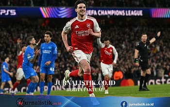 Jelang Piala Dunia 2026, Declan Rice Jadi Wakil Kapten Timnas Inggris Bola 8 Juni 2026